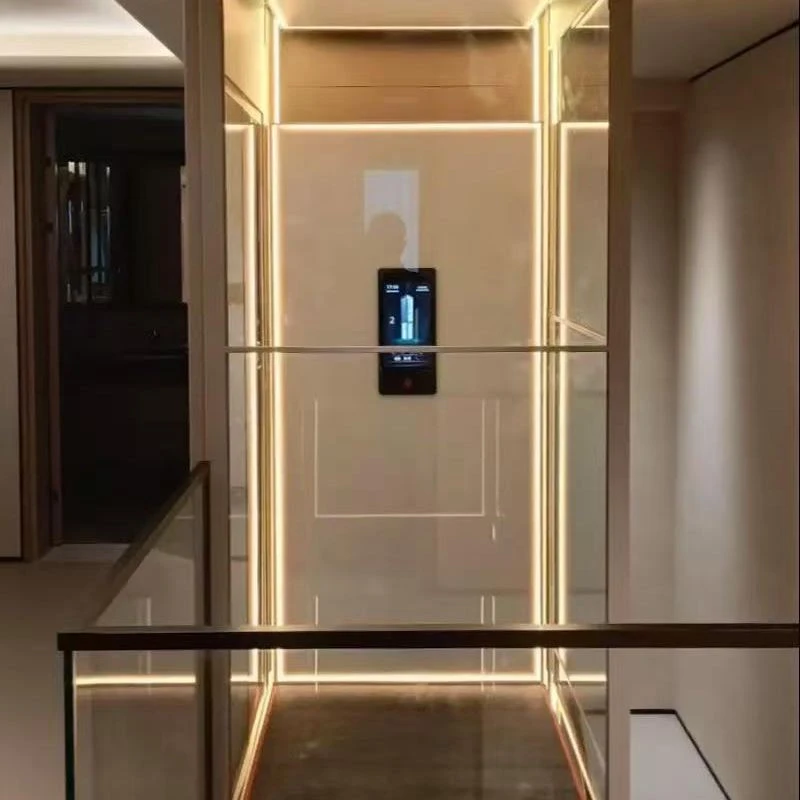Accueil Verre Ascenseur